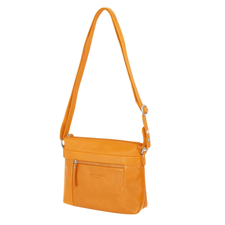 Alberto Bellucci תיק עור כתף קלאסי בינוני