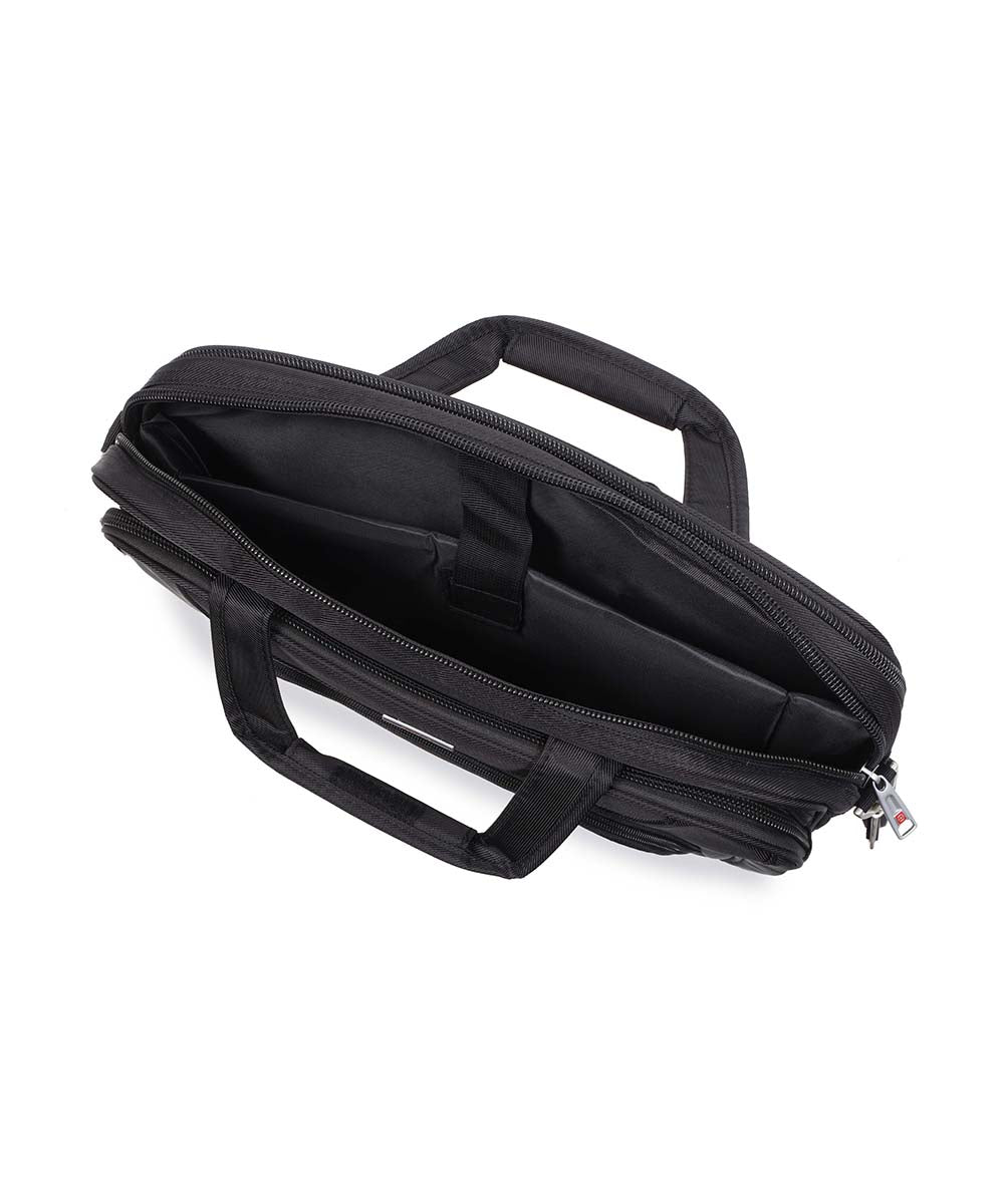 BOND תיק עסקים בד קורדורה עם תא למחשב 15.6"