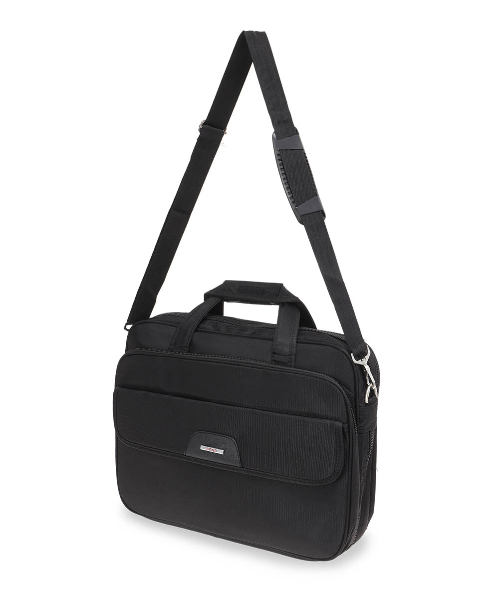 BOND תיק עסקים בד קורדורה עם תא למחשב 15.6"