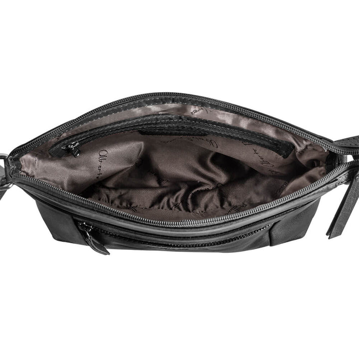 Alberto Bellucci תיק עור כתף קלאסי בינוני