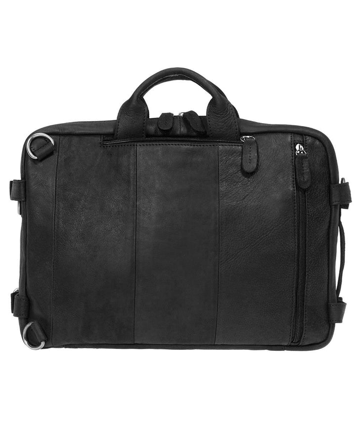 Emanuel תיק עסקים מעור לגבר דגם קלינטון