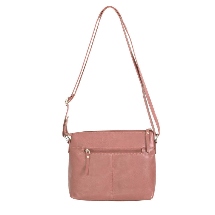 Alberto Bellucci תיק עור כתף קלאסי בינוני