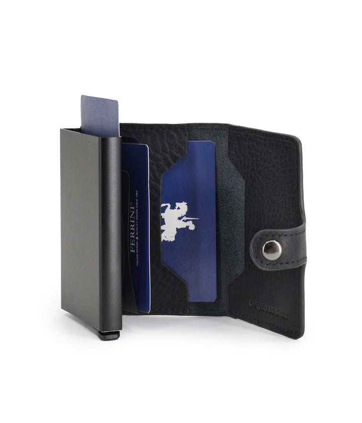 FERRINI ארנק כרטיסים נשלפים קומפקטי