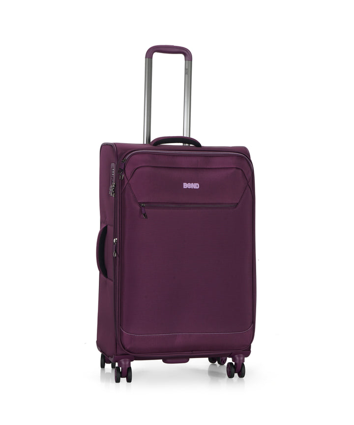 BOND סט מזוודות מבד חזקות וקלות 20" 26" 30"