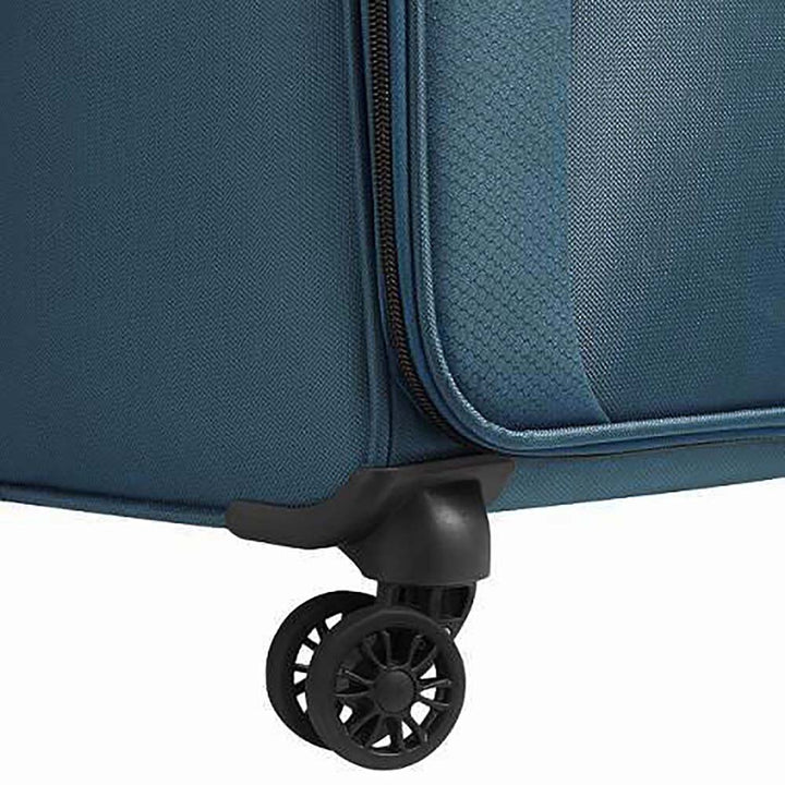 Delsey Caracas סט 3 מזוודות גדולות במיוחד בד רכות