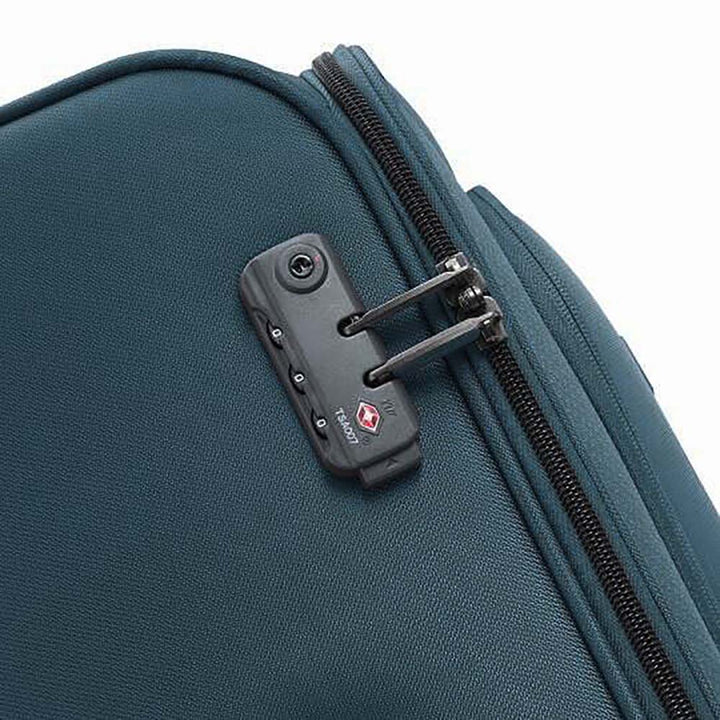 Delsey Caracas סט 3 מזוודות גדולות במיוחד בד רכות