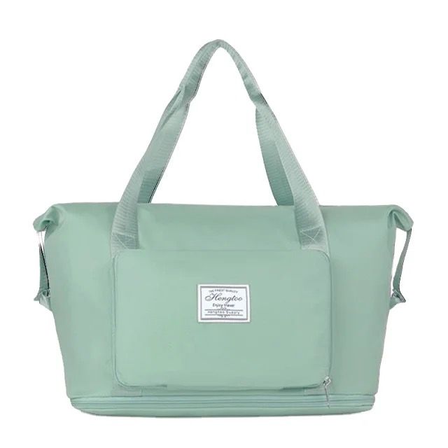 תיק מתקפל לנסיעות מתרחב עם שרוול למזוודה