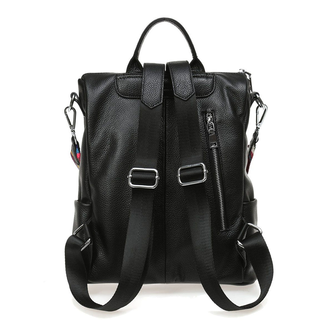 Emanuel תיק גב מעור דגם אדריאנה