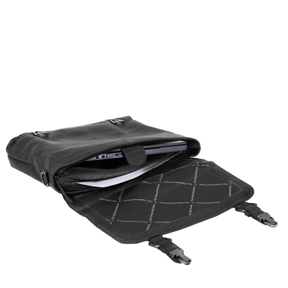 The Chesterfield Brand תיק עסקים עם קלפה בינוני דגם JACK