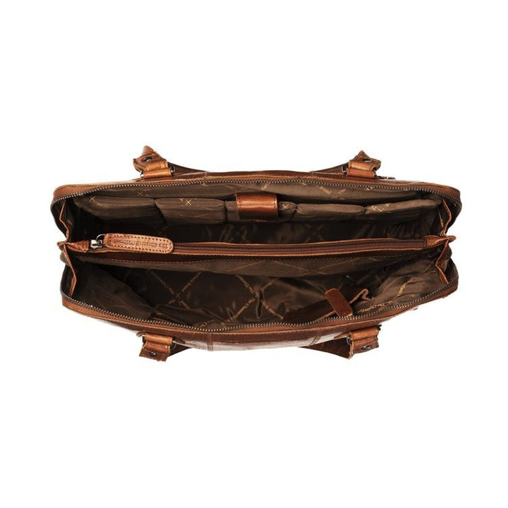 The Chesterfield Brand תיק צד לנשים מעור עם תא למחשב נייד 13.3" דגם Resa