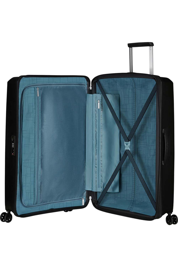 American Tourister Suitcase Aerostep מזוודה גדולה קשיחה 28"