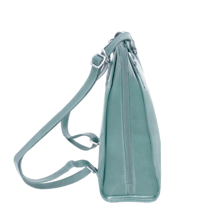 Alberto Bellucci תיק עור גב/ כתף קלאסי גדול ׁ