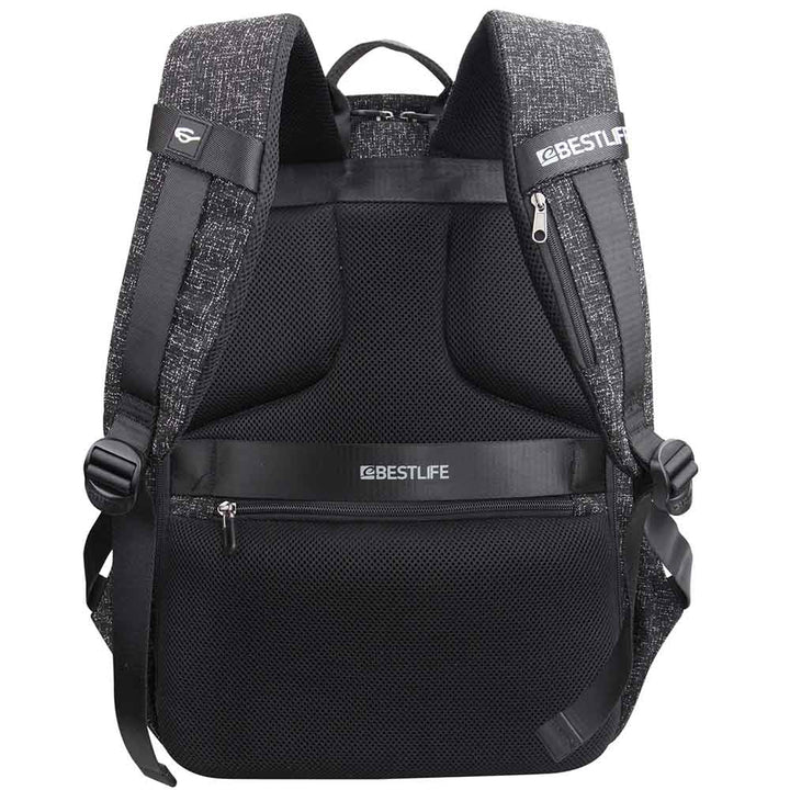 BESTLIFE TravelSafe תיק גב נגד גניבות למחשב "15.6