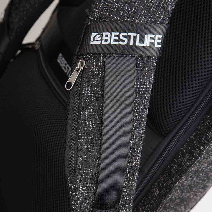 BESTLIFE TravelSafe תיק גב נגד גניבות למחשב "15.6