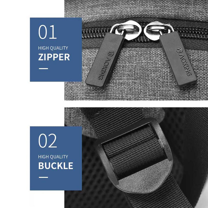 Aoking תיק גב אופנתי למחשב 15.6"