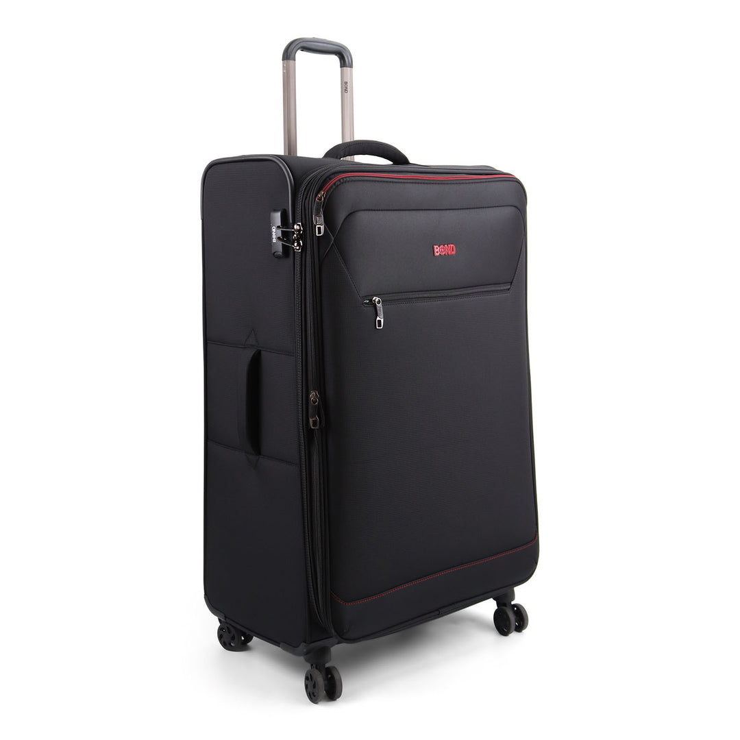 BOND סט מזוודות מבד חזקות וקלות 20" 26" 30"