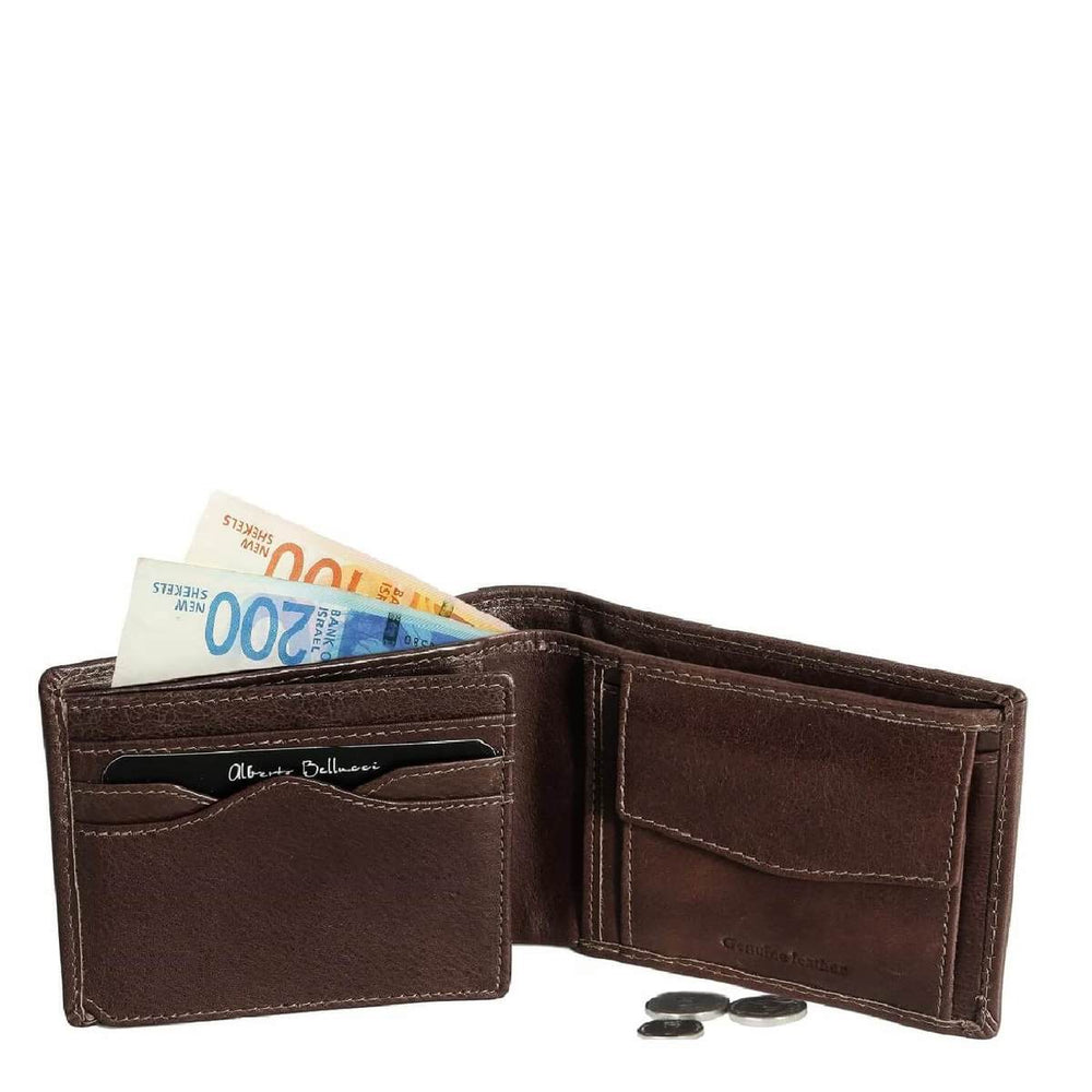 Alberto Bellucci ארנק בינוני COMO מבחר צבעים
