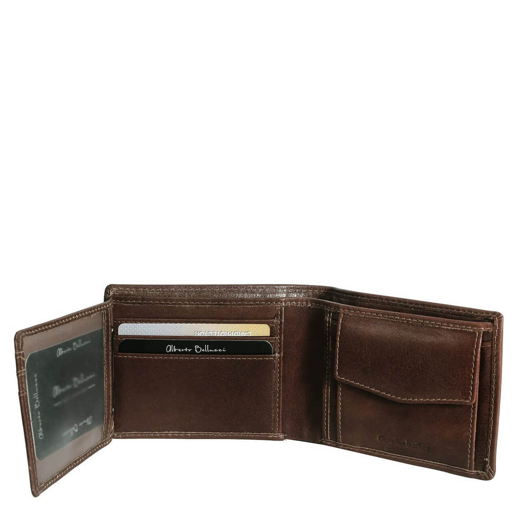 Alberto Bellucci ארנק בינוני COMO מבחר צבעים