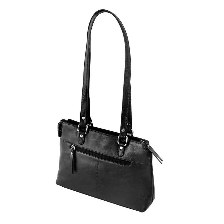 Alberto Bellucci תיק עור יד/ כתף קלאסי (4 צבעים)