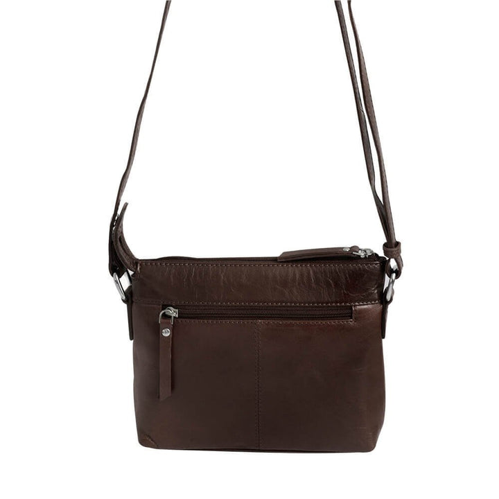 Alberto Bellucci תיק כתף מעור קלאסי (3 צבעים)