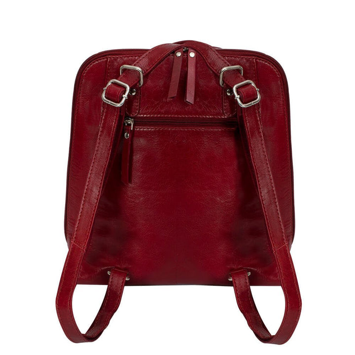 Alberto Bellucci תיק עור גב/ כתף קלאסי גדול ׁ(4 צבעים)