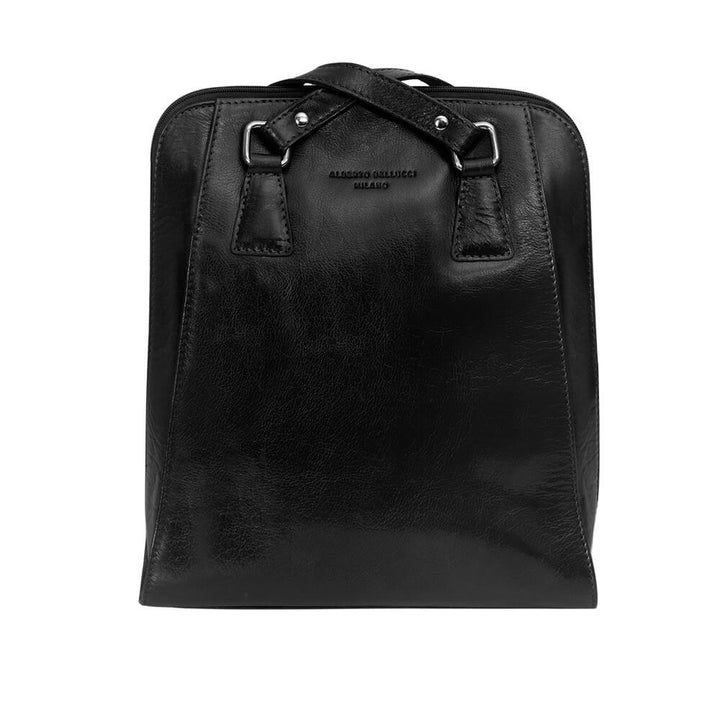 Alberto Bellucci תיק עור גב/ כתף קלאסי גדול ׁ(4 צבעים)