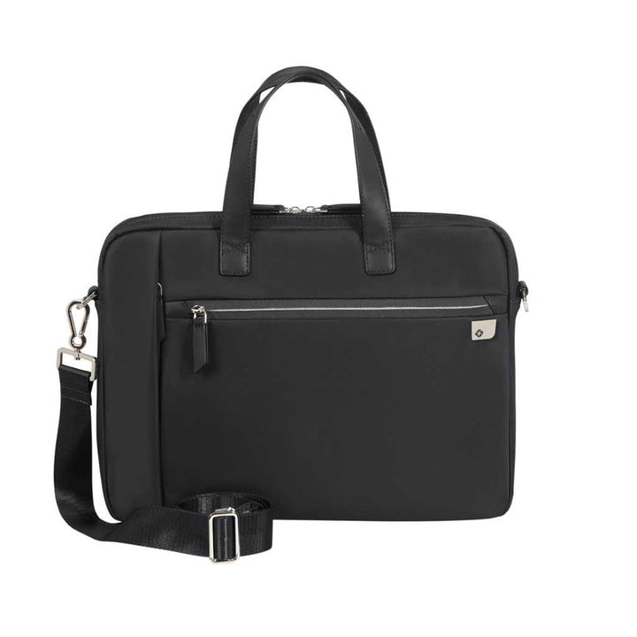 Samsonite Eco Wave 15.6" תיק צד למחשב נשים נייד בשחור