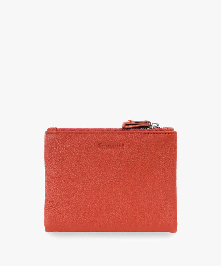 Emanuel ארנק עור מיני נאפה קלאודיה - תיק התיקיםemanuelארנקים