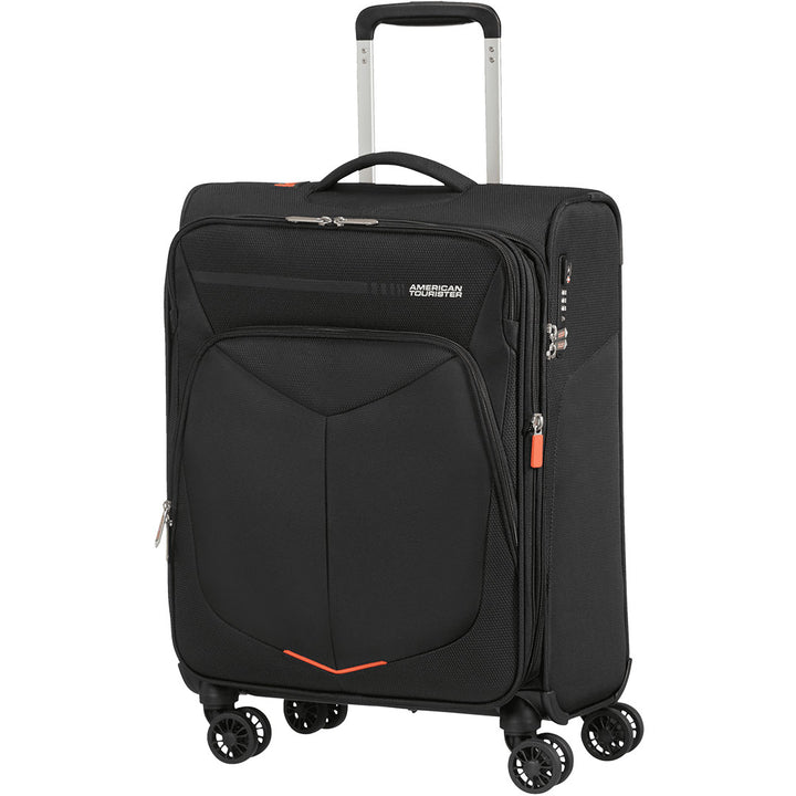 American Tourister Summerfunk luggage מזוודה קטנה מבד לעלייה למטוס אמריקן טוריסטר 20"