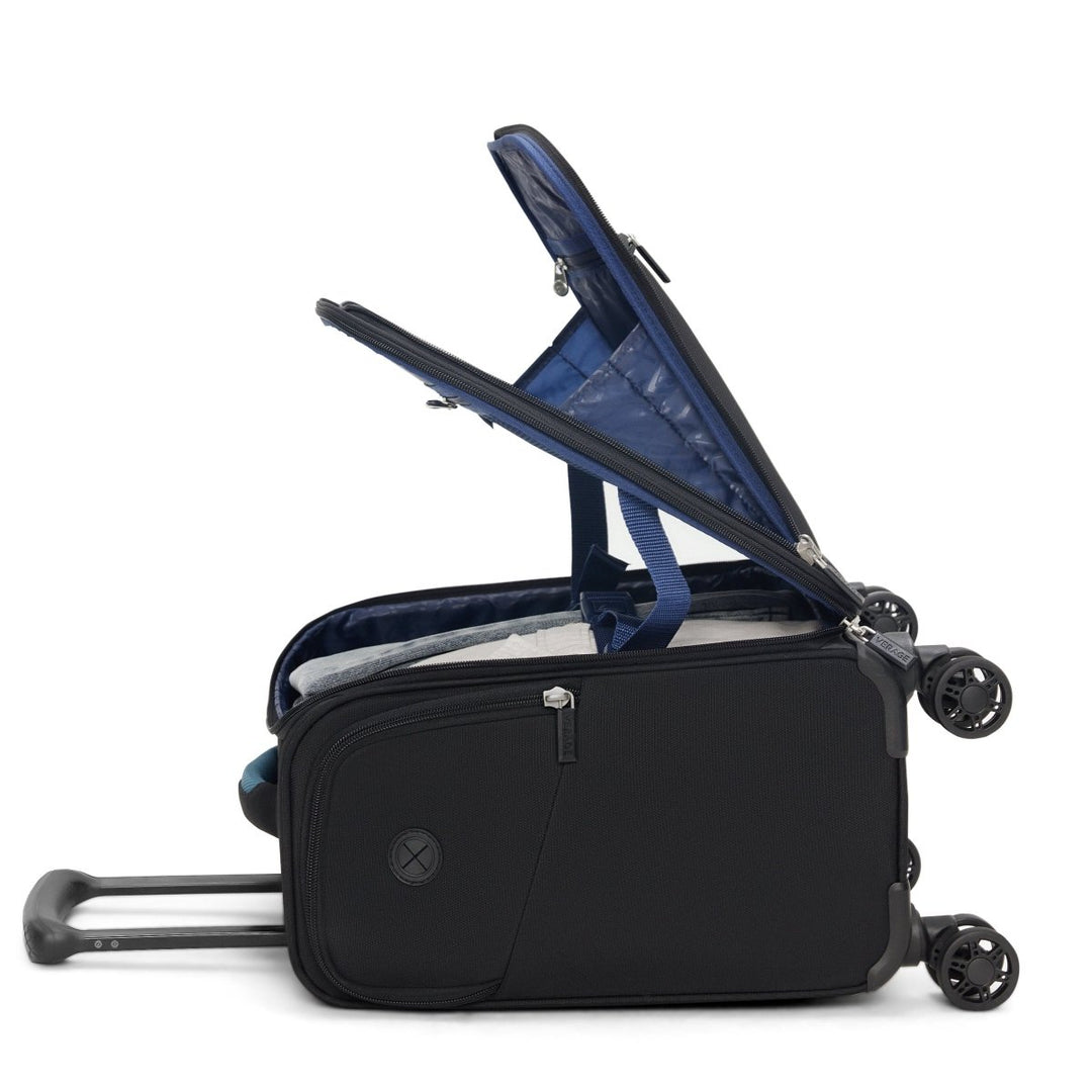 טרולי יוקרתי קטן 14" Underseat מתחת למושב המטוס הכולל USB מבית VERAGE דגם VISIONARY 10DW - תיק התיקיםVERAGELuggage & Bags