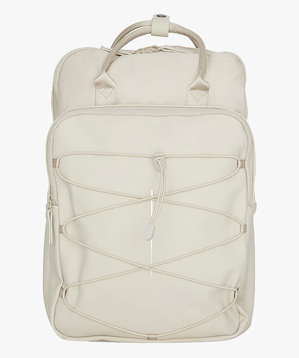 New Rebels William תיק גב עמיד למים עם חבק גומי למחשב 15.6"