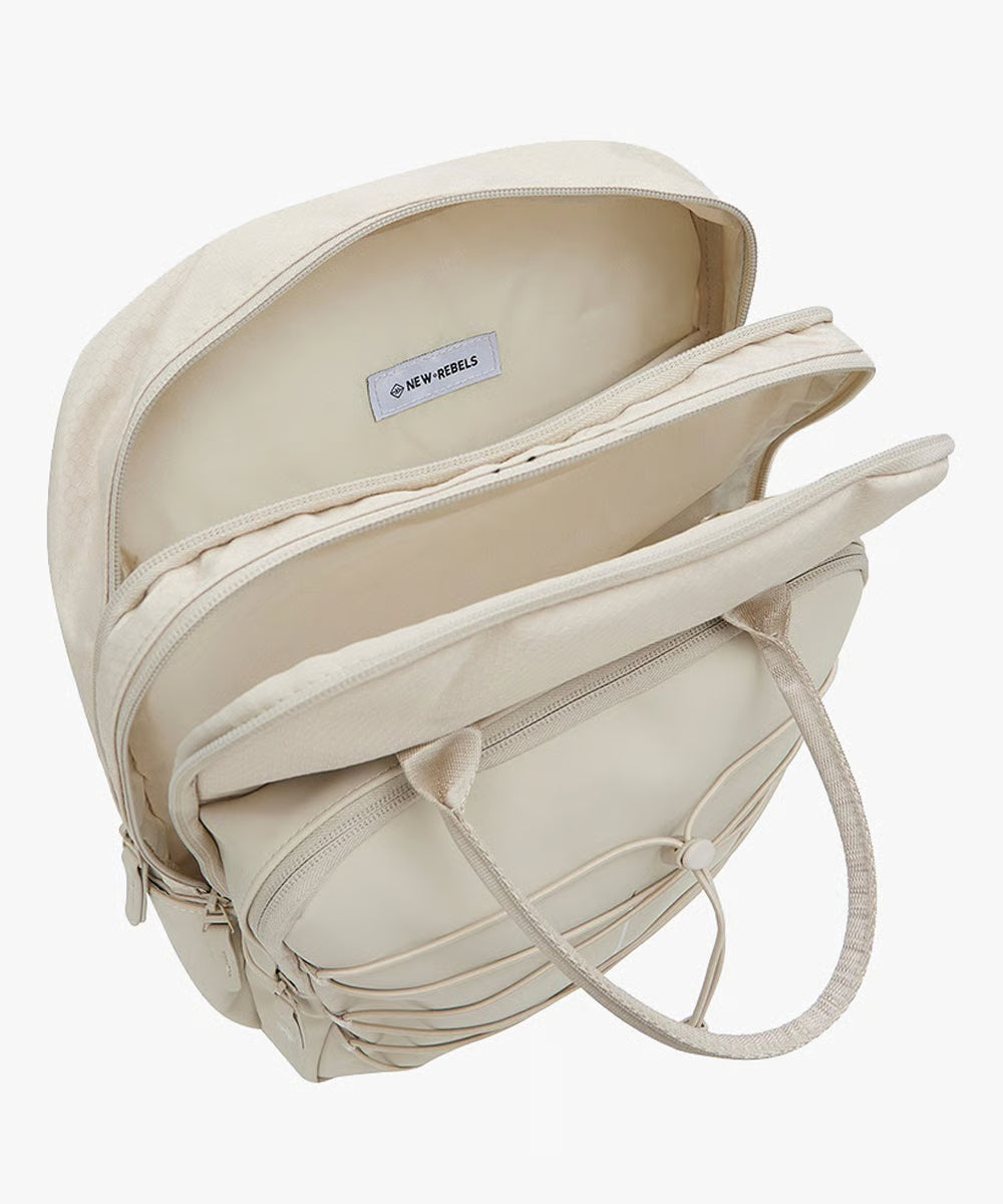 New Rebels William תיק גב עמיד למים עם חבק גומי למחשב 15.6"