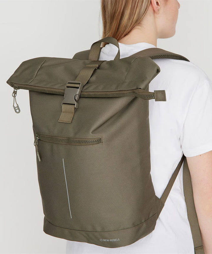 New Rebels Beckham New York תיק גב קנבס אורבני למחשב 15.6"