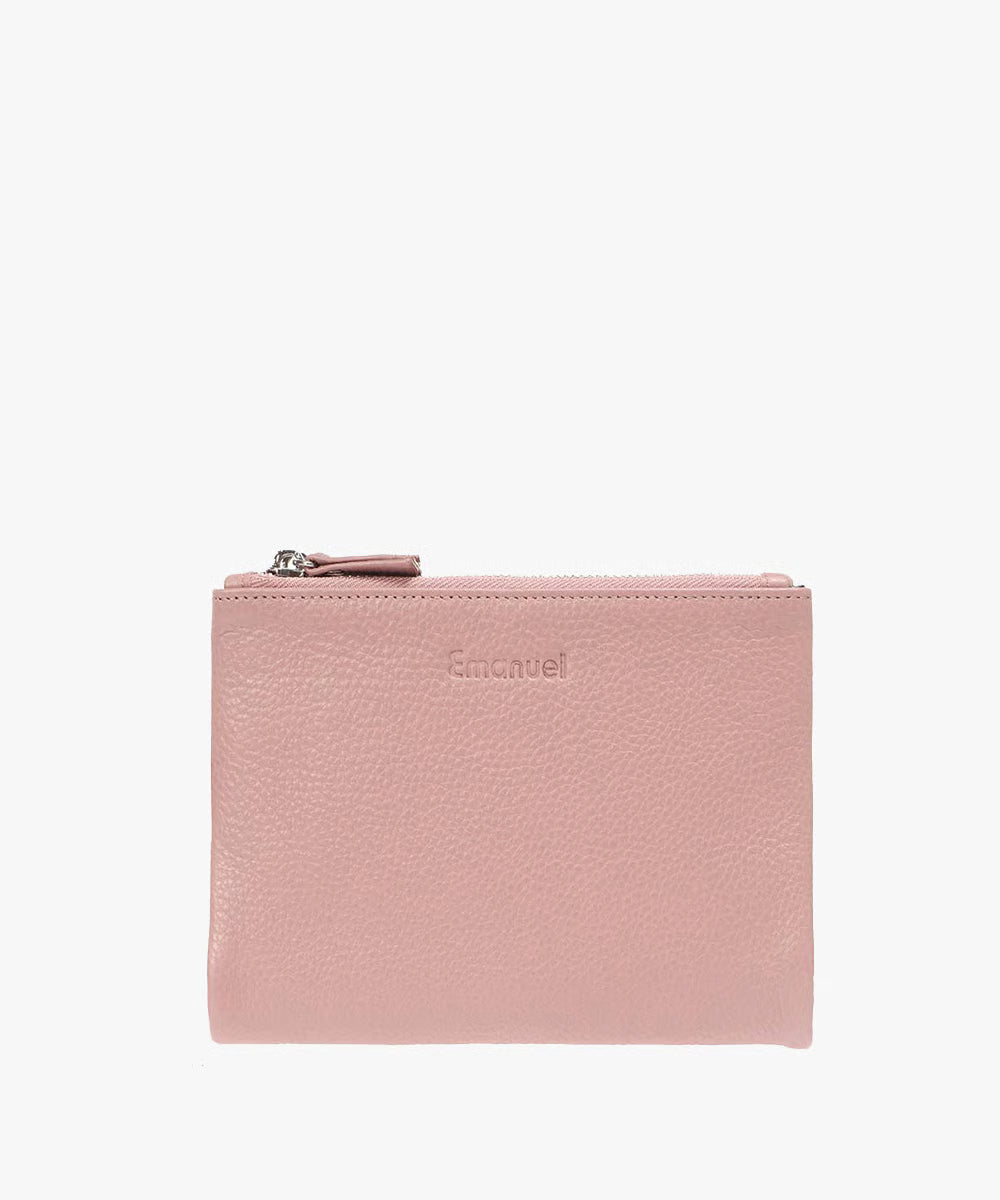 Emanuel ארנק עור מיני נאפה קלאודיה - תיק התיקיםemanuelארנקים
