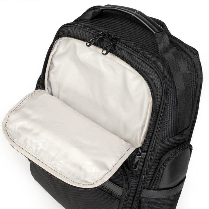 תיק גב יוקרתי עסקי למחשב נייד 15.6״ מבית SLAZENGER מסדרת OXFORD - תיק התיקיםSLAZENGER