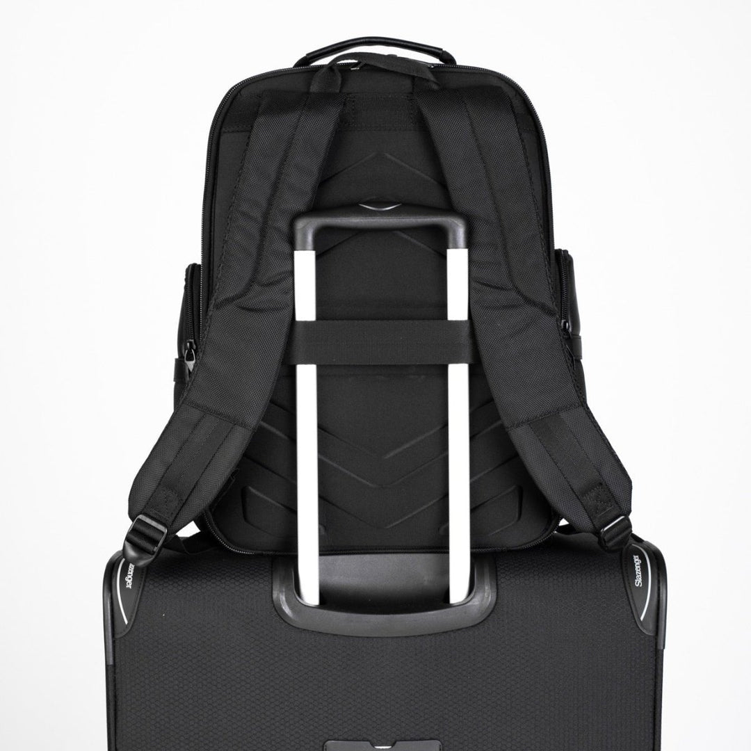 תיק גב יוקרתי עסקי למחשב נייד 15.6״ מבית SLAZENGER מסדרת OXFORD - תיק התיקיםSLAZENGER