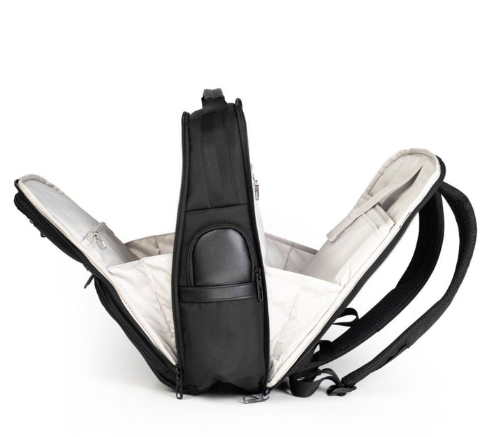 תיק גב יוקרתי עסקי למחשב נייד 15.6״ מבית SLAZENGER מסדרת OXFORD - תיק התיקיםSLAZENGER