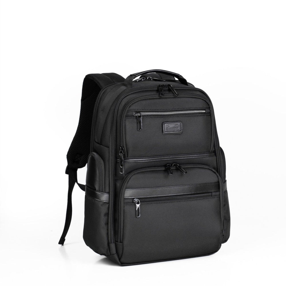 תיק גב יוקרתי עסקי למחשב נייד 15.6״ מבית SLAZENGER מסדרת OXFORD - תיק התיקיםSLAZENGER