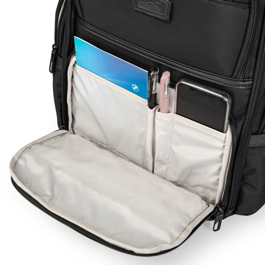 תיק גב יוקרתי עסקי למחשב נייד 15.6 מבית SLAZENGER מסדרת OXFORD