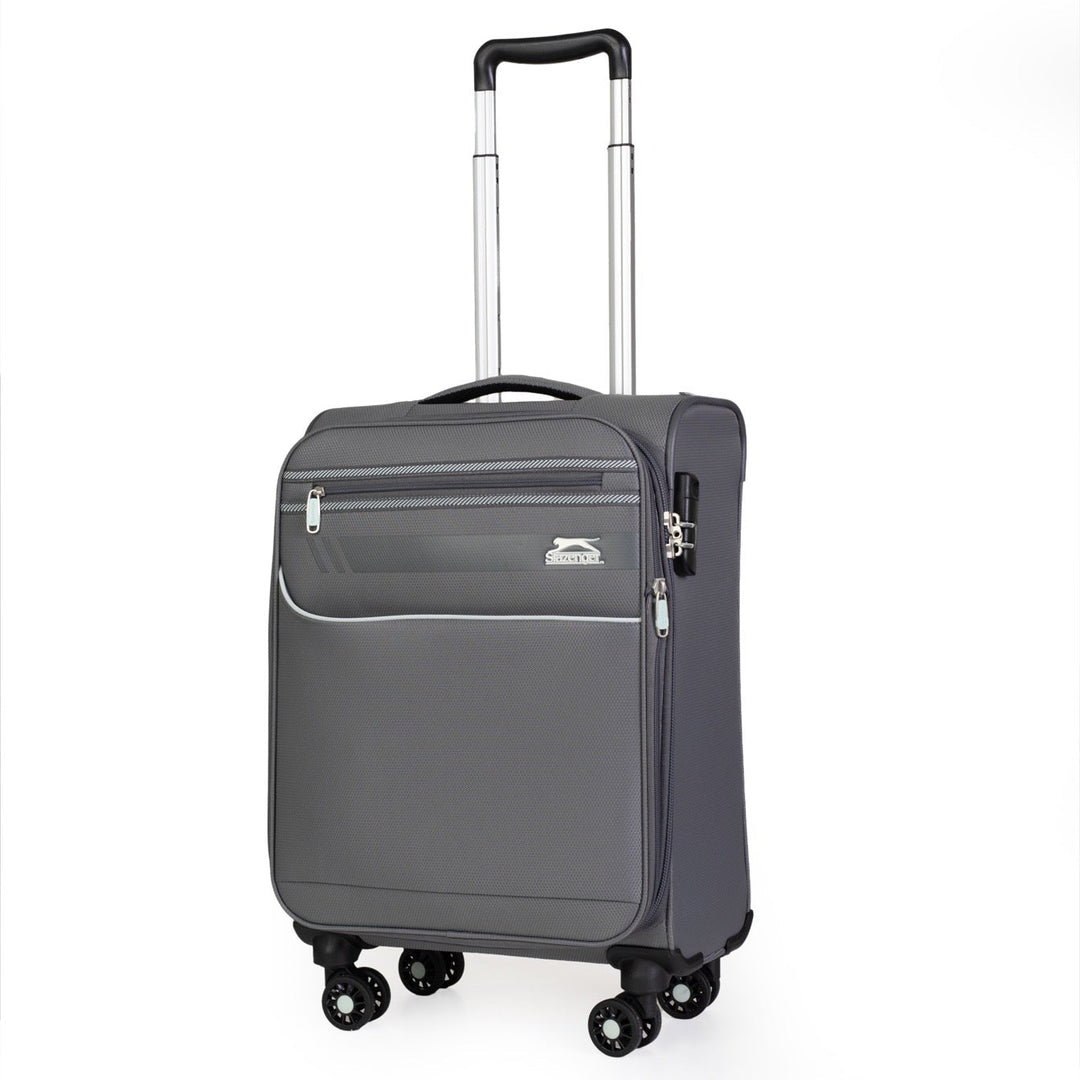 מזוודת עליה למטוס טרולי "19 בד פרמיום קלה ומתרחבת דגם B-lite II מבית חברת היוקרה Slazenger