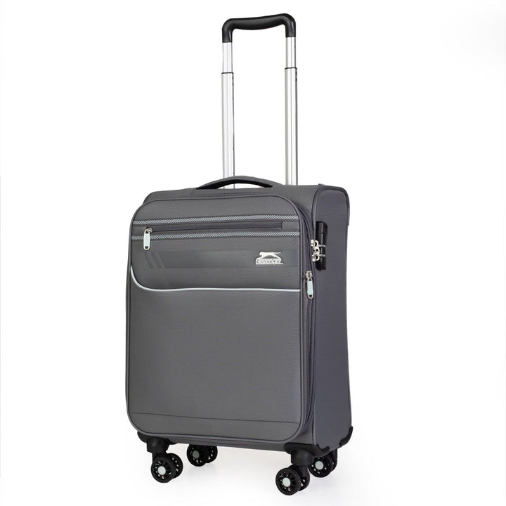 מזוודת עליה למטוס טרולי "19 בד פרמיום קלה ומתרחבת דגם B-lite II מבית חברת היוקרה Slazenger