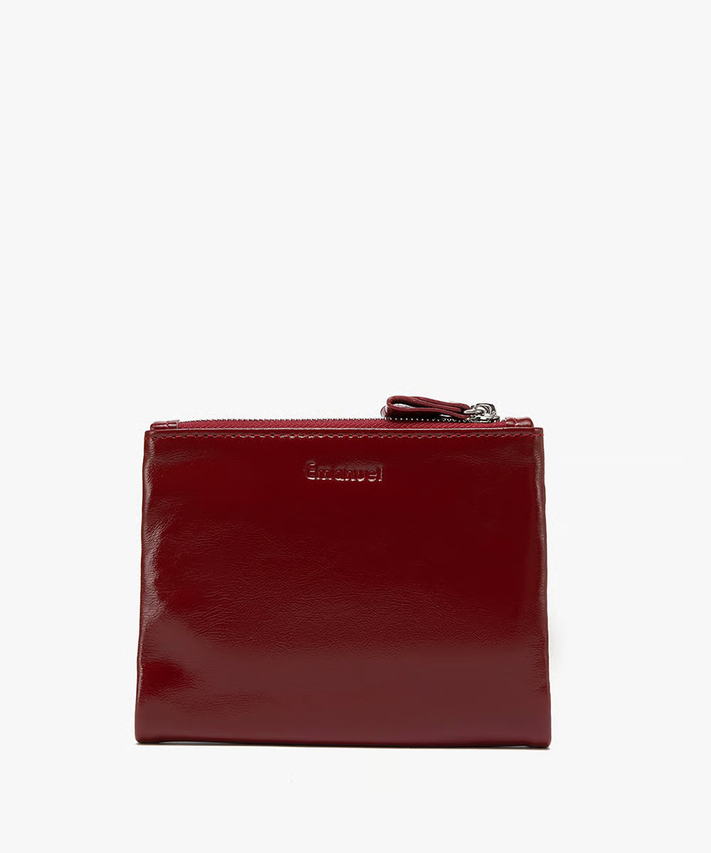 Emanuel ארנק עור מיני נאפה קלאודיה - תיק התיקיםemanuelארנקים