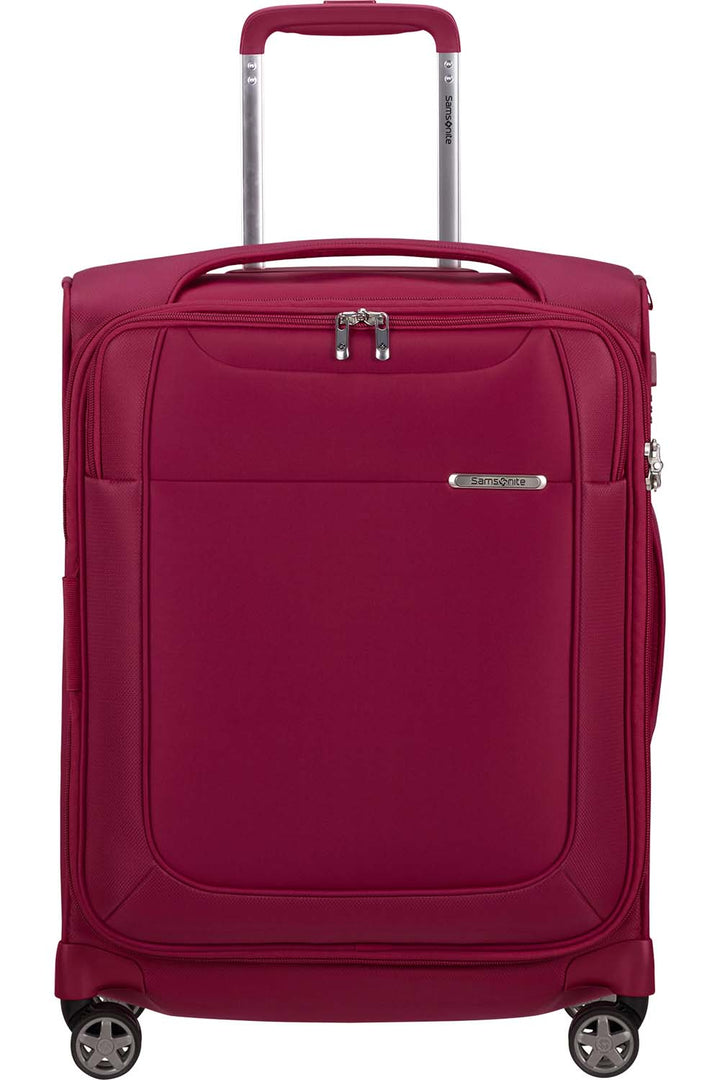 Samsonite D’lite מזוודה טרולי עלייה למטוס מתרחב מבד סמסונייט 20"