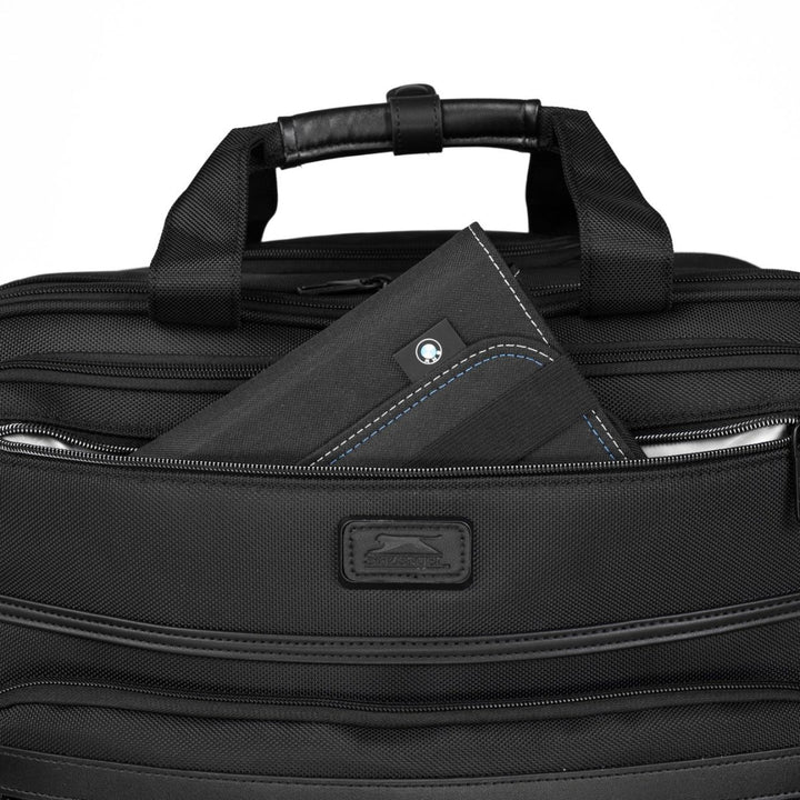 מזוודת טרולי עסקים 2 גלגלים עם תא לללפטופ LAPTOP CASE מבית המותג SLAZENGER סדרת OXFORD - תיק התיקיםSLAZENGERLuggage & Bags
