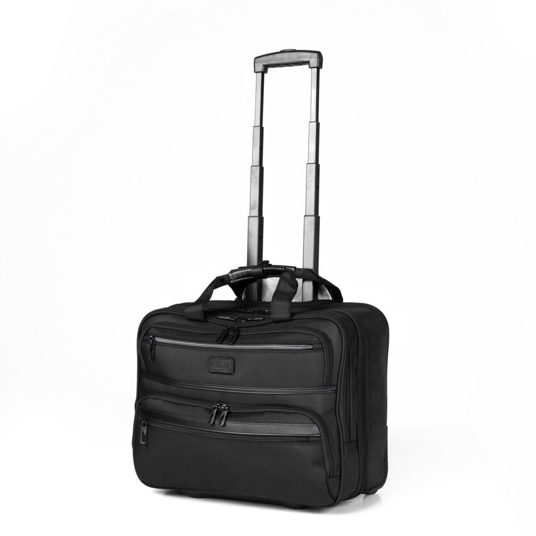 מזוודת טרולי עסקים 2 גלגלים עם תא לללפטופ LAPTOP CASE מבית המותג SLAZENGER סדרת OXFORD - תיק התיקיםSLAZENGERLuggage & Bags