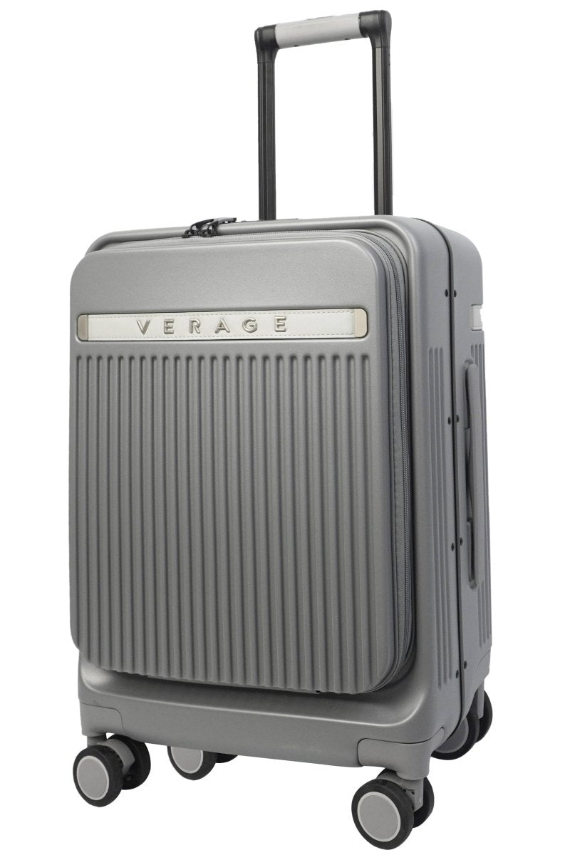 מזוודה יוקרתית קטנה 20" עליה למטוס מבית חברת VERAGE דגם WINDSOR FRONT POCKET המזוודה שמככבת במגזיני אופנה רבים - תיק התיקיםVERAGELuggage