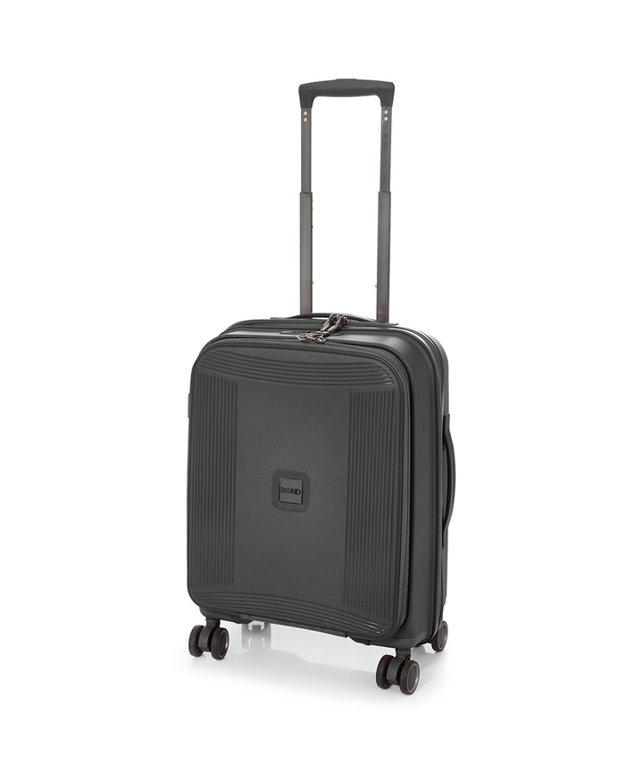 BOND Front Open 20" מזוודה קשיחה קטנה עלייה למטוס עם תא למחשב