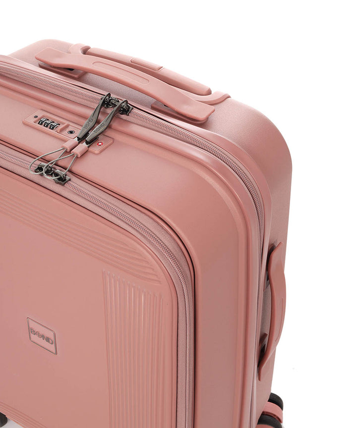 BOND Front Open 20" מזוודה קשיחה קטנה עלייה למטוס עם תא למחשב