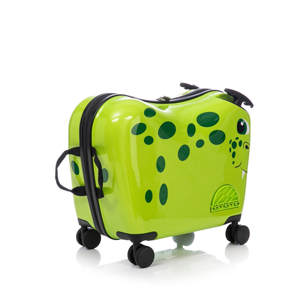 מזוודת ילדים צבעונית ומעוצבת מבית Marshmelo דגם Green Dino