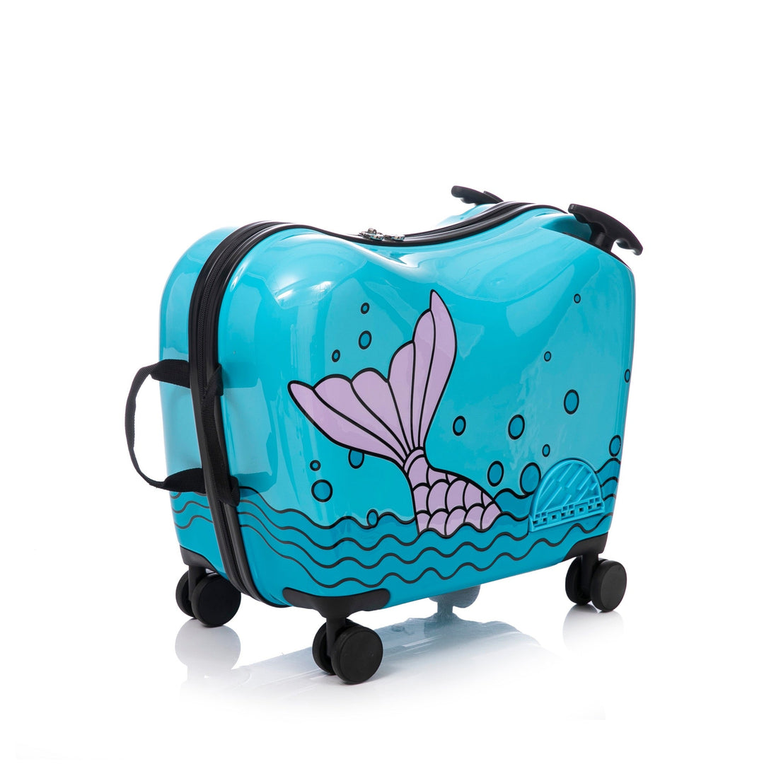 מזוודת ילדים צבעונית ומעוצבת מבית Marshmelo דגם Blue Mermaid